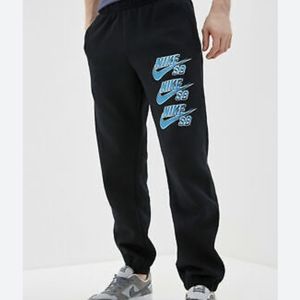 Nike SB Icon Fleece Skate Pants Joggers Mens NWT Black CI5848-010 Sportswear M